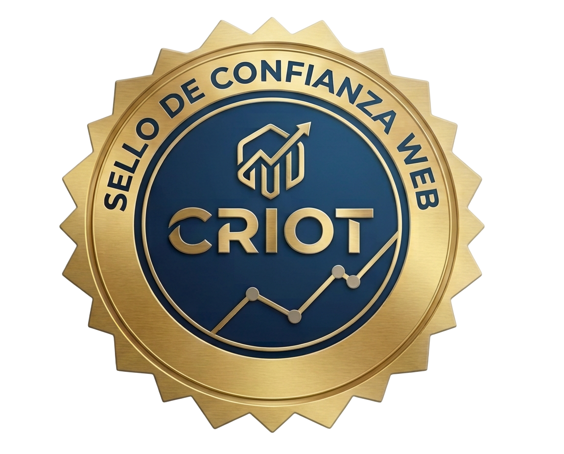 Sello de confianza web CRIOT